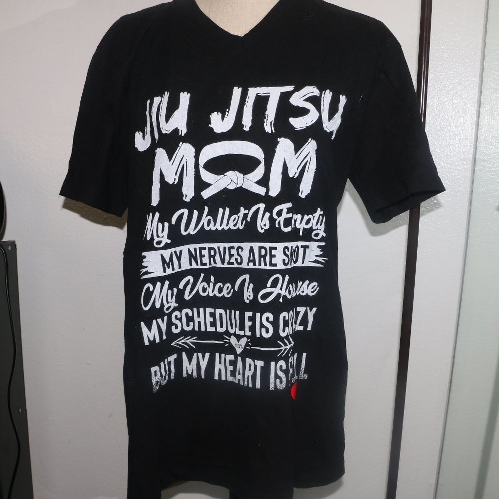Jiu Jitsu Mom Targeted Tshirt
